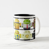 人間の特徴をもつマグ ツートーンマグカップ (正面右)