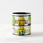 人間の特徴をもつマグ ツートーンマグカップ (中央)