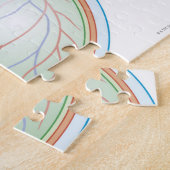 人間の目の解剖学 ジグソーパズル (側面)