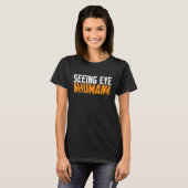人間の目を見る Tシャツ (正面フル)