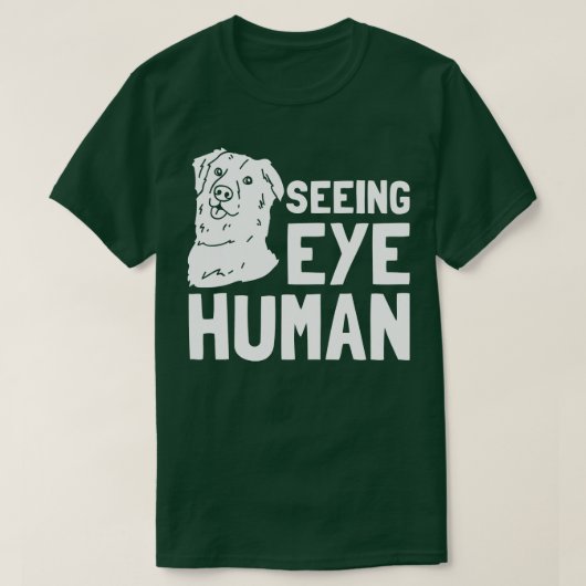 人間の目を見る Tシャツ (デザイン正面)