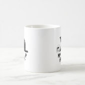 人間の目覚めおもしろい- Cat Withスカル モーフィングマグカップ (中央)