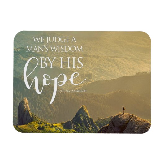 人間の知恵 マグネット (横)