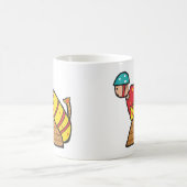 人間の砲弾 コーヒーマグカップ (中央)