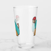 人間の砲弾 タンブラーグラス (右)