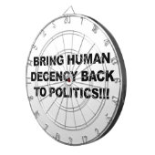 人間の礼儀を取り戻す ダーツボード (正面右)