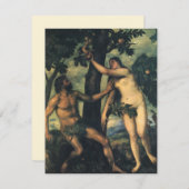 人間の秋;アダムとエバによるティティツィア (正面/裏面)