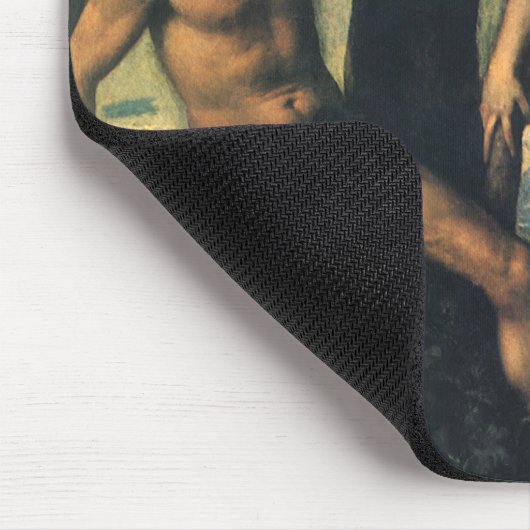 人間の秋;アダムとエバによるティティツィア マウスパッド (コーナー)