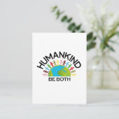 人間の種類 ポストカード (スタンド正面)