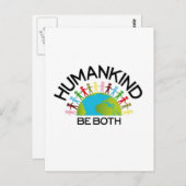 人間の種類 ポストカード (正面/裏面)