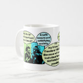 人間の絆 コーヒーマグカップ (正面左)