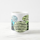 人間の絆 コーヒーマグカップ (中央)