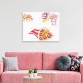 人間の耳の蝸牛管構造 キャンバスプリント (インサイチュ (リビング))