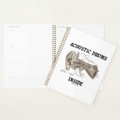 人間の耳の解剖学内の音響ドラム プランナー手帳 (ディスプレー)