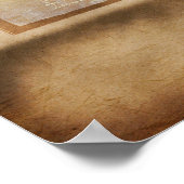 人間の背骨 ポスター (角)