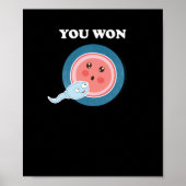 人間の胎生学の進化科学に勝った ポスター (正面)