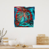 人間の胸 ポスター (キッチン)