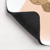 人間の脳のマウスパッド マウスパッド (コーナー)