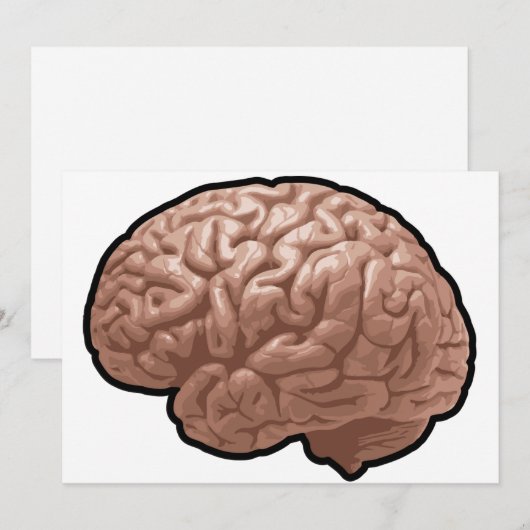 人間の脳の招待状 招待状 (正面/裏面)