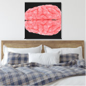 人間の脳の概念像10 キャンバスプリント (インサイチュ (寝室))