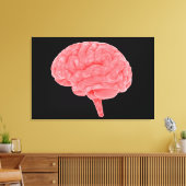 人間の脳の概念像4 キャンバスプリント (インサイチュ (リビング))