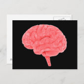 人間の脳の概念像4 ポストカード (正面/裏面)