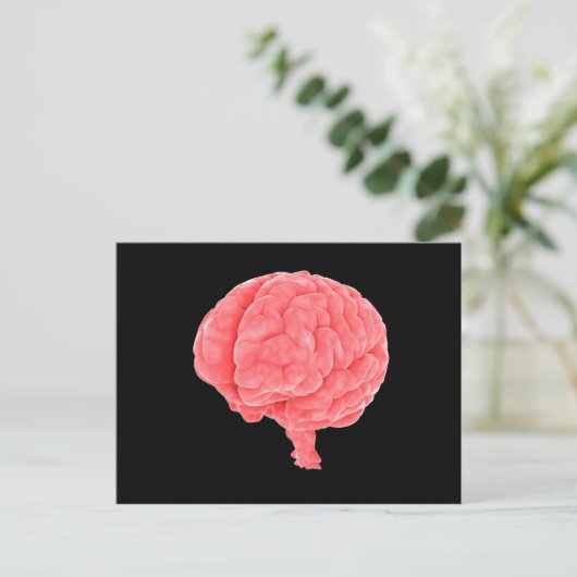 人間の脳の概念的なイメージ 5 ポストカード (スタンド正面)