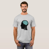 人間の脳のTシャツ Tシャツ (正面フル)