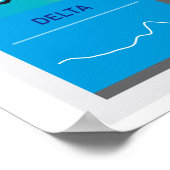 人間の脳波の年齢図図図虹 ポスター (角)