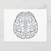 人間の脳 ポストカード (正面)