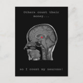 人間の脳 – ポストカード (正面)