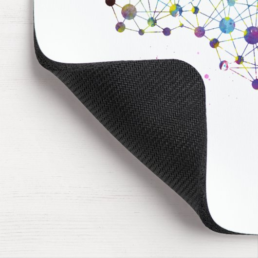 人間の脳 マウスパッド (コーナー)