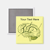 人間の脳 マグネット (正面/裏面)