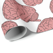 人間の脳 ラッピングペーパー (ロールコーナー)