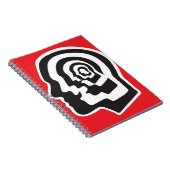 人間の脳、感情、心理学 – 抽象芸術病 ノートブック (右側)