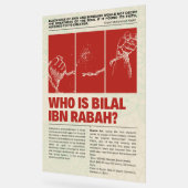 人間の自由のポスターに関する生活の教訓 アクリルサイン (傾斜)