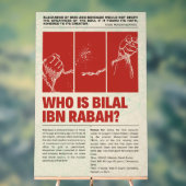 人間の自由のポスターに関する生活の教訓 アクリルサイン (ニュートラル)