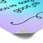 人間の良い簡単ではない ポスター (角)