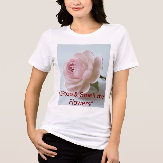 人間の花術Tシャツ トライブレンドTシャツ (正面)