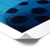 人間の芸術コンテンポラリープリントの絵画ポートレート ポスター (角)