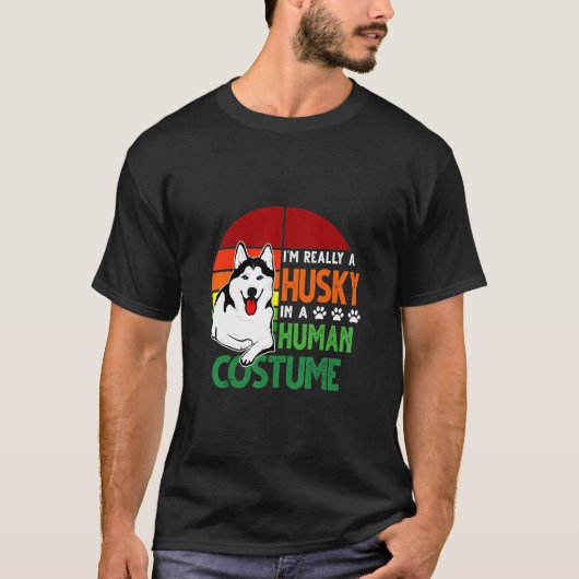 人間の衣装に身を包んだ Tシャツ (正面)