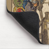 人間の親切の牛乳は低温殺菌されていない マウスパッド (コーナー)