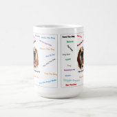 人間の親友 (?) コーヒーマグカップ (中央)