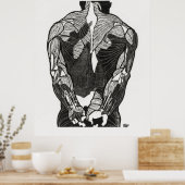 人間の解剖学5 ポスター (キッチン)