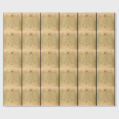 人間の解剖、ビトルビアンマン、レオナルド·ダ·ヴィンチ ラッピングペーパー (フラット)