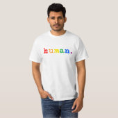 人間の誇り Tシャツ (正面フル)