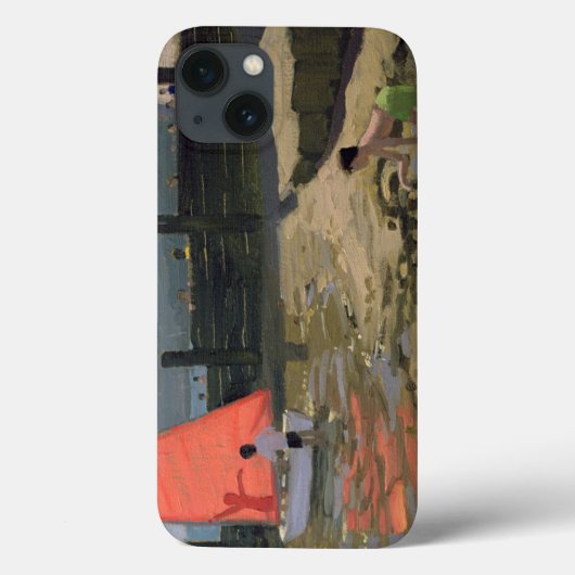 人間の赤い帆島 Case-Mate iPhoneケース (裏面)