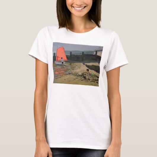 人間の赤い帆島 Tシャツ (正面)