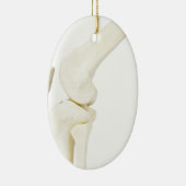 人間の足の膝関節モデル セラミックオーナメント (右)