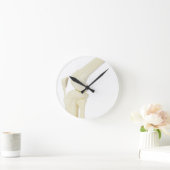 人間の足の膝関節モデル ラウンド壁時計 (ホーム)